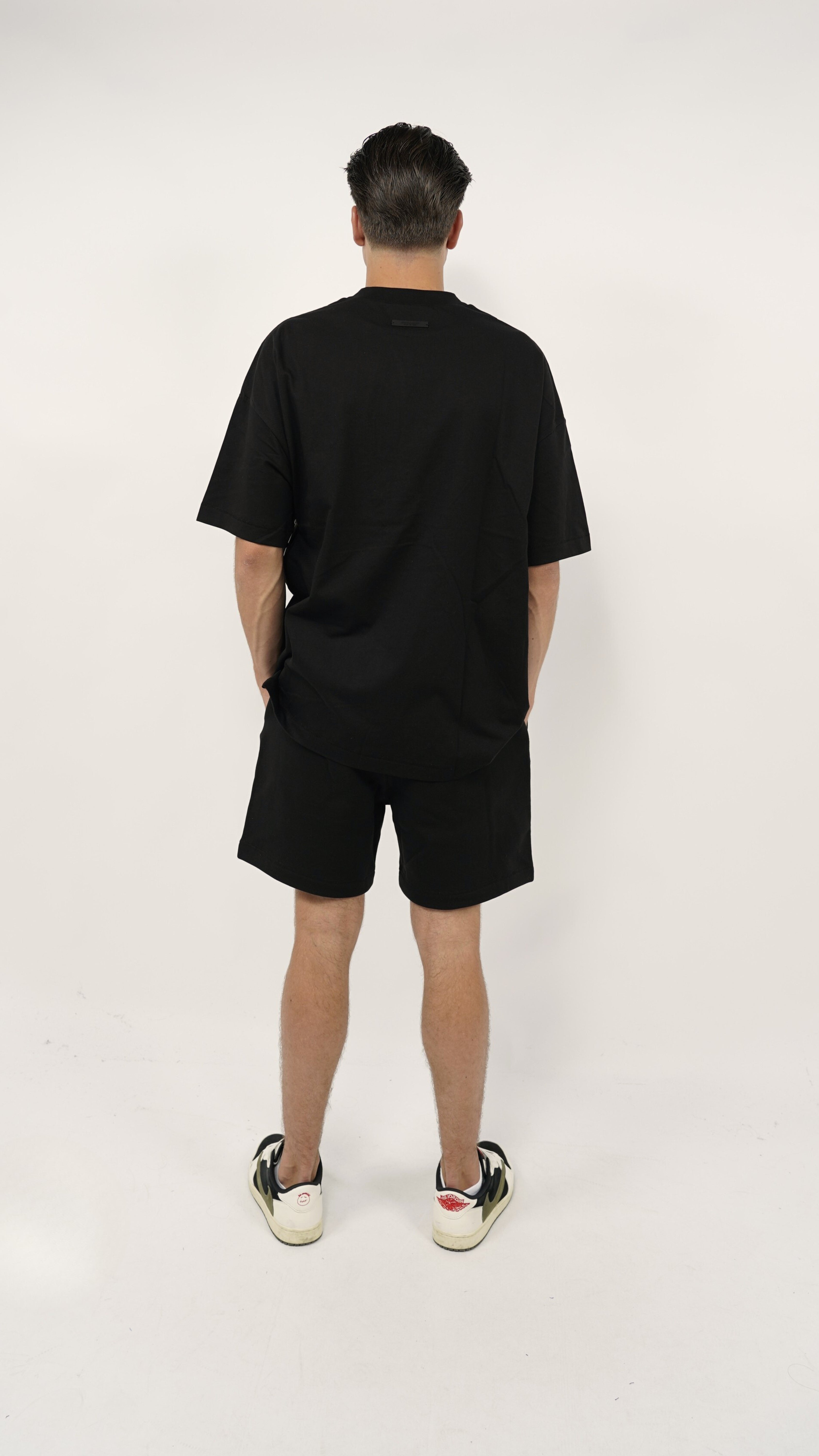 Komplet Essentials Set FW24 Black Yellow