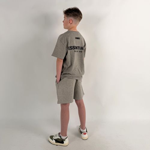 Komplet Essentials Set Dark Oatmeal Kids