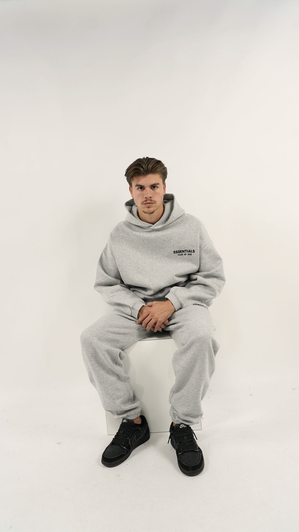 Komplet Dresowy Essentials FW24 Light Heather