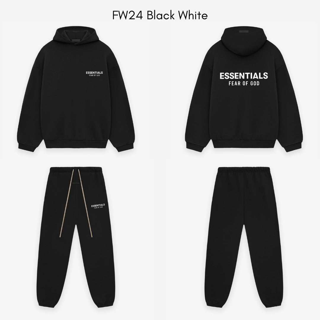 Komplet Dresowy Essentials FW24 Black White