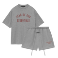 Komplet Essentials Set FW24 Dark Heather