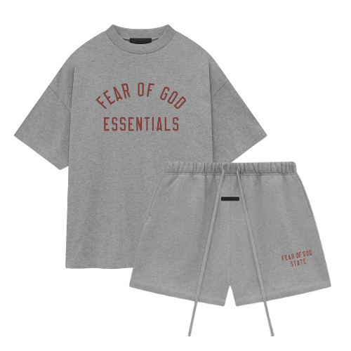 Komplet Essentials Set FW24 Dark Heather