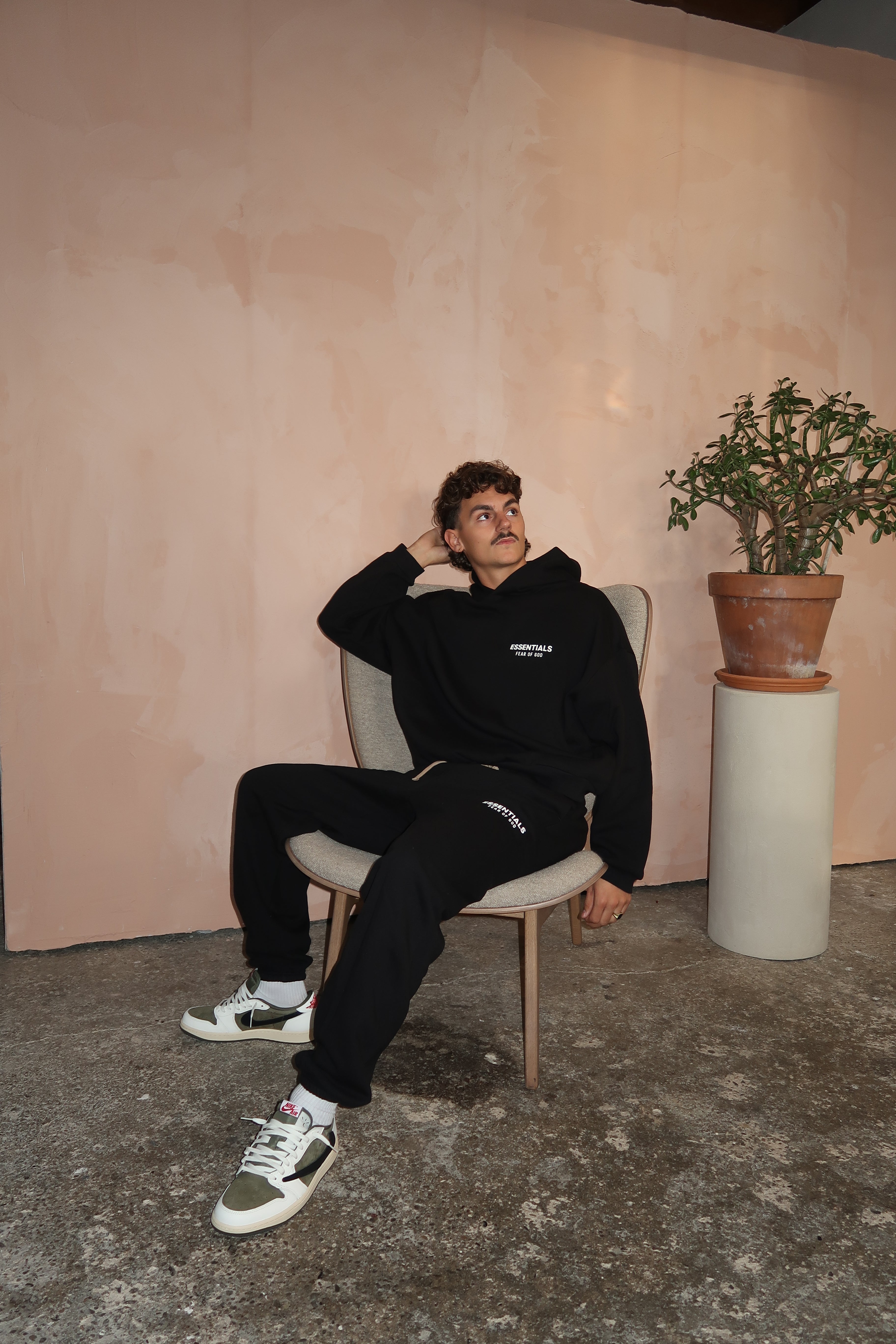 Komplet Dresowy Essentials FW24 Black White