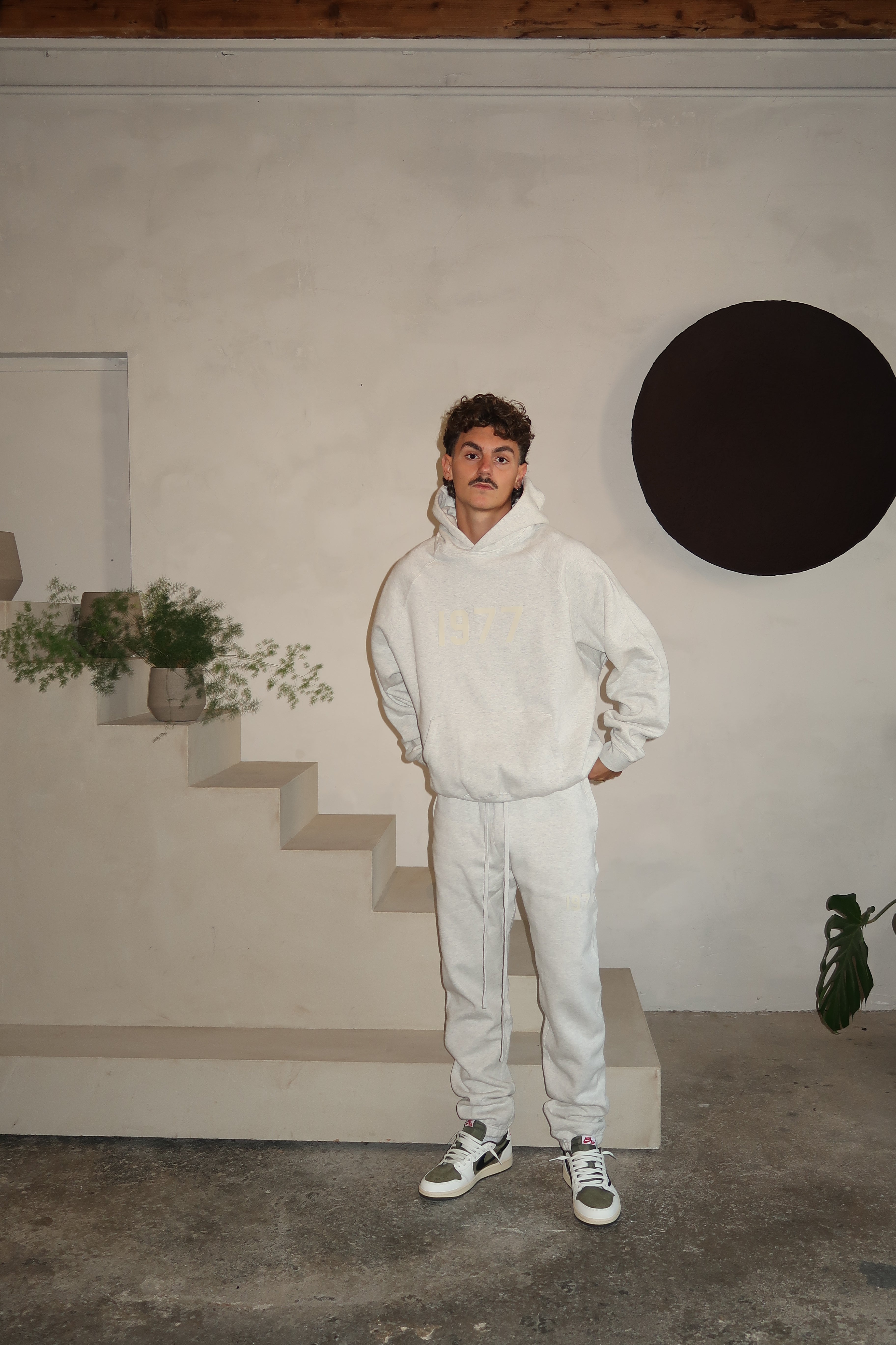 Komplet Dresowy Essentials 1977 Light Oatmeal