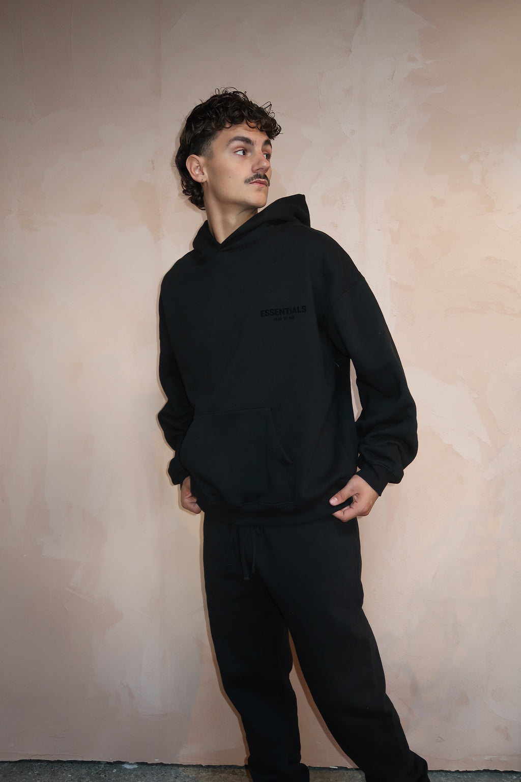 Komplet Dresowy Essentials Limo Black