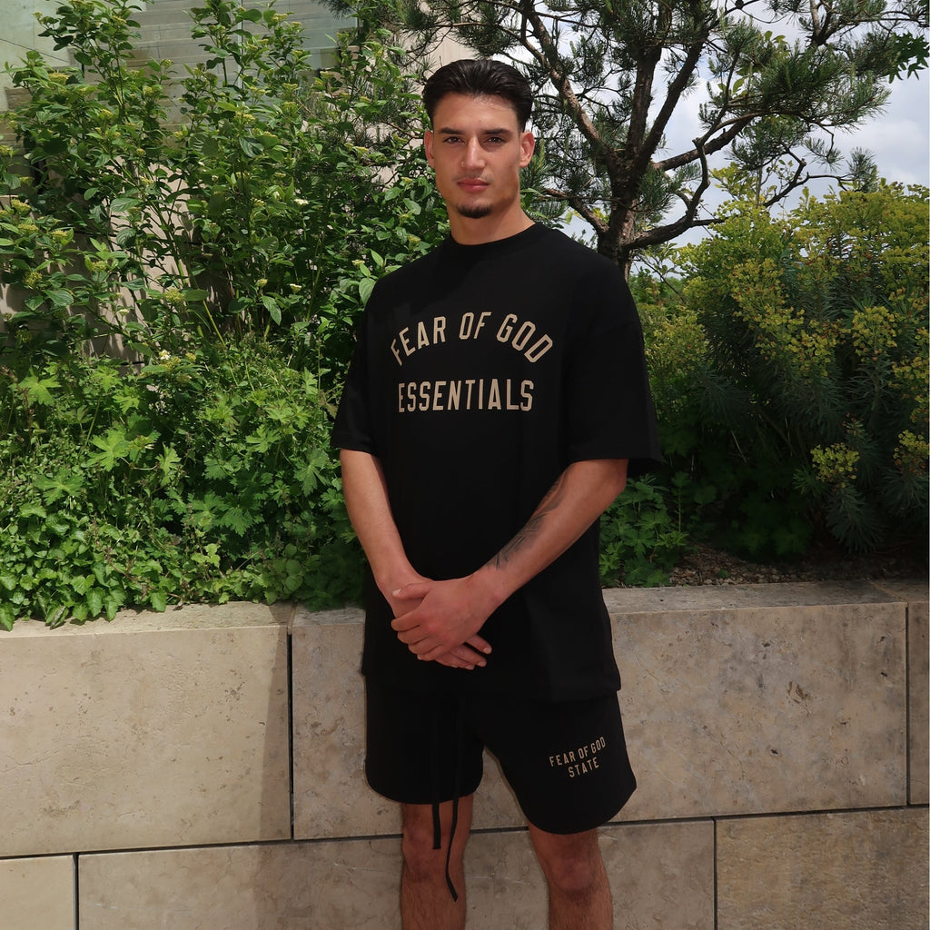 Komplet Essentials Set FW24 Black Yellow