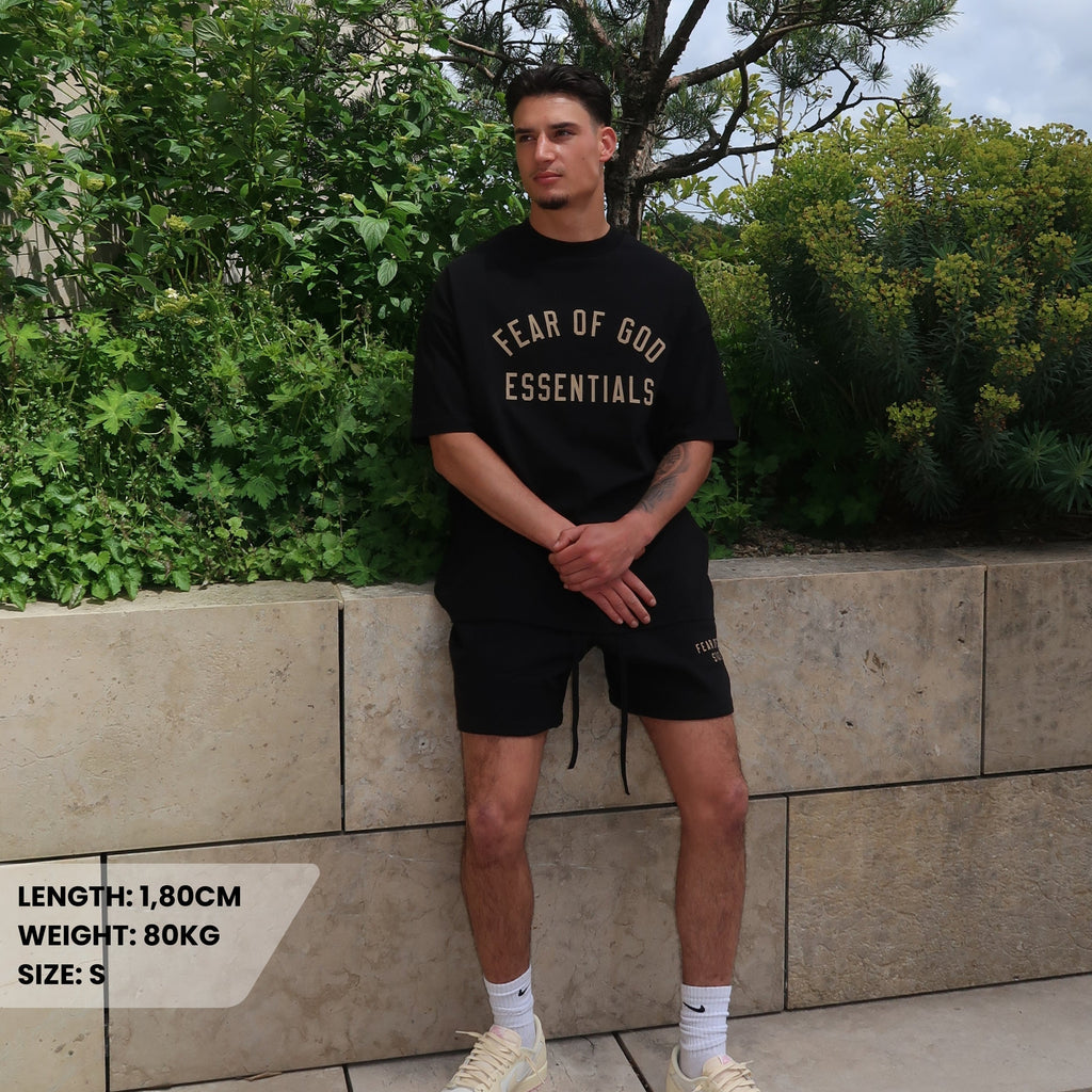 Komplet Essentials Set FW24 Black Yellow