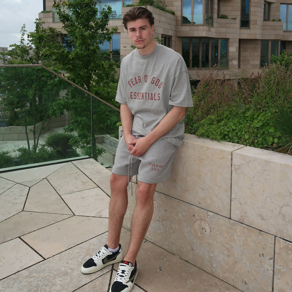 Komplet Essentials Set FW24 Dark Heather